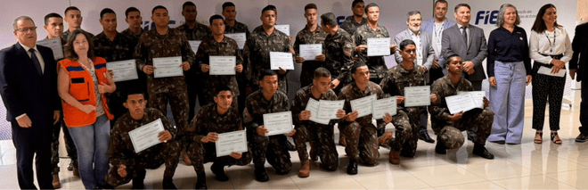 Projeto Soldado Cidadão certifica militares em Defesa Civil