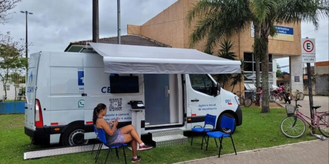 Unidades Móveis irão atender no Terminal de Itacibá, na Vila do Riacho e na Barra do Riacho, na próxima semana  