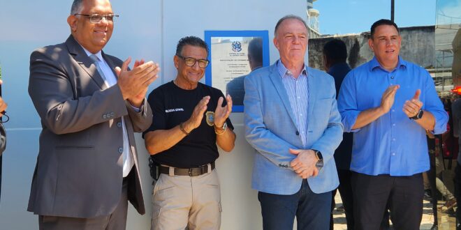 Governo do Estado entrega viaturas e estrutura de treinamento para reforçar a PCES