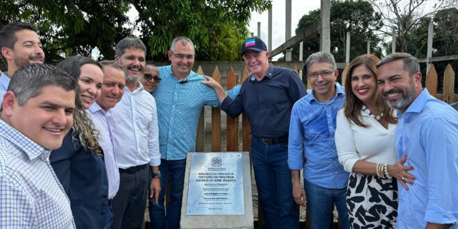 Governo do Estado inaugura novo centro cirúrgico do Hospital Roberto Silvares e ampliação de ponte em São Mateus