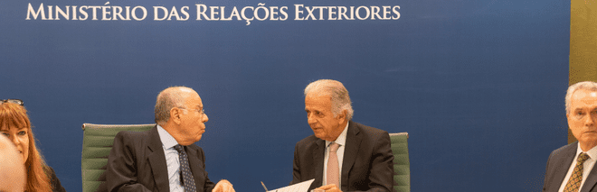 Ministros da Defesa e das Relações Exteriores debatem sobre o contexto internacional e regional  na área de paz e segurança