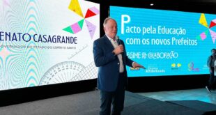 Governador apresenta o Pacto pela Educação aos prefeitos eleitos para o mandato 2025-2028