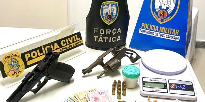 Foragido da Justiça do Rio de Janeiro é preso em ação integrada em São Gabriel da Palha  