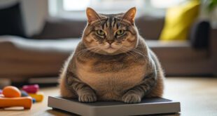 Manter o peso ideal é essencial para a saúde do seu gato