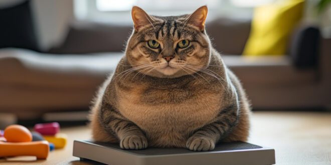 Manter o peso ideal é essencial para a saúde do seu gato