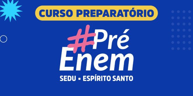 Inscrições para curso Pré-Enem começam nesta segunda-feira (17)