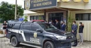 Operação conjunta em Nova Venécia prende três pessoas e apreende arma, drogas, dinheiros e produtos furtados