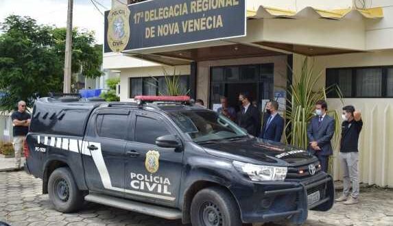 Operação conjunta em Nova Venécia prende três pessoas e apreende arma, drogas, dinheiros e produtos furtados