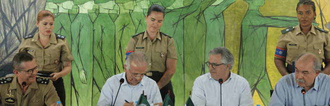 Defesa e BNDES firmam acordo para revitalização do Monumento aos Pracinhas no Rio de Janeiro