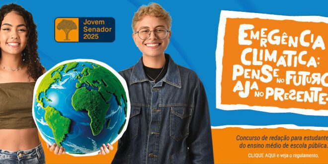 Estão abertas inscrições para Programa Jovem Senador 2025