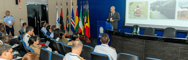 Forças Armadas compartilham experiências em emergências sanitárias e catástrofes naturais com países de língua portuguesa
