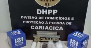 Polícia Civil prende jovem em flagrante com drogas e dinheiro em Cariacica