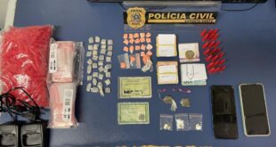PCES prende suspeito de homicídio e apreende drogas durante operação em Viana