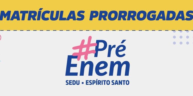Inscrições para curso Pré-Enem terminam nesta quinta-feira (03)