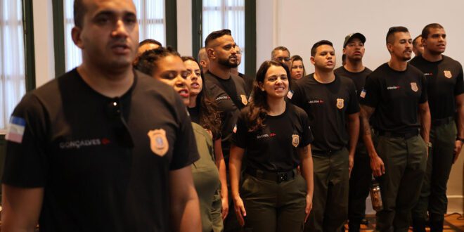 Solenidade marca o ingresso de 333 novos policiais penais no sistema prisional do Estado