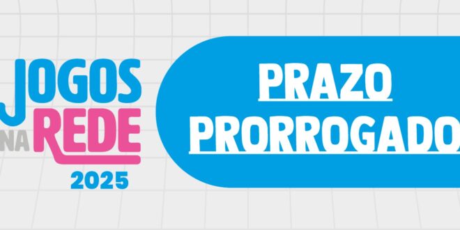 Prazo de adesão à 16ª edição dos Jogos na Rede é prorrogado até 09 de maio