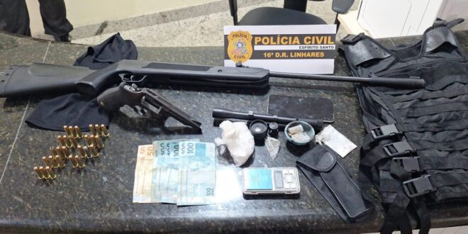Polícia Civil realiza operação e prende dois suspeitos em Sooretama e Linhares