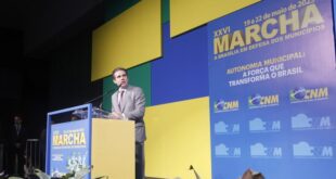 Motta defende pauta municipalista e maior diálogo entre os entes da Federação