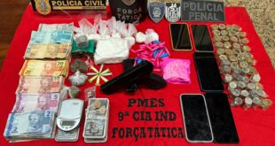 Polícia deflagra 5ª fase da Operação Asfixia 25 e prende três suspeitos de tráfico em Marataízes e Itapemirim