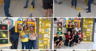 Estudantes de Guarapari participam de palestra educativa sobre segurança no trânsito