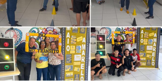 Estudantes de Guarapari participam de palestra educativa sobre segurança no trânsito