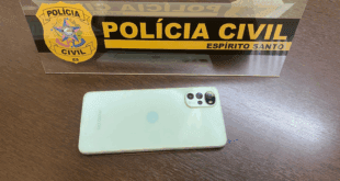 Polícia Civil recupera aparelho celular roubado em Vitória