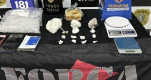 Polícia Civil prende suspeito de tráfico de drogas durante operação em Ponto Belo