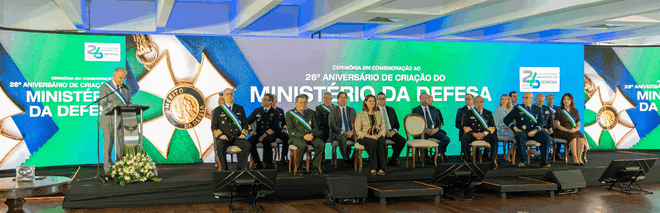 MD 26 anos: solenidade evidencia atuação integrada de civis e militares em prol do Brasil