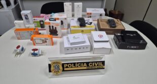 Operação conjunta apreende mais de 40 mil produtos falsificados no Centro de Vitória