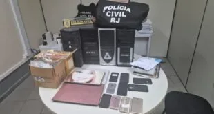 Imagem de divulgação sobre a operação da Polícia Civil do Espírito Santo e do Procon-ES contra golpe na venda de tênis pela internet