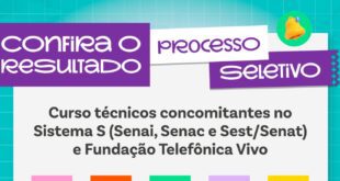 Sedu divulga resultado do processo seletivo para curso de Educação Profissional Técnica
