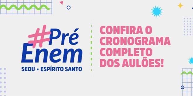 Sedu realiza Aulões Presenciais de Ciências da Natureza e Matemática para estudantes do Pré-Enem