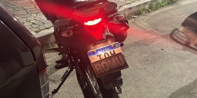 Operação Zero Grau recupera moto furtada em menos de 24 horas