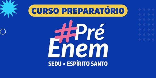 Sedu reabre inscrições para Programa Pré-Enem 2025, nesta segunda-feira (28)