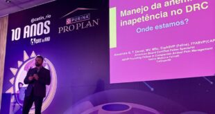Alexandre Daniel aborda o manejo da inapetência em gatos com Doença Renal Crônica no Cat In Rio