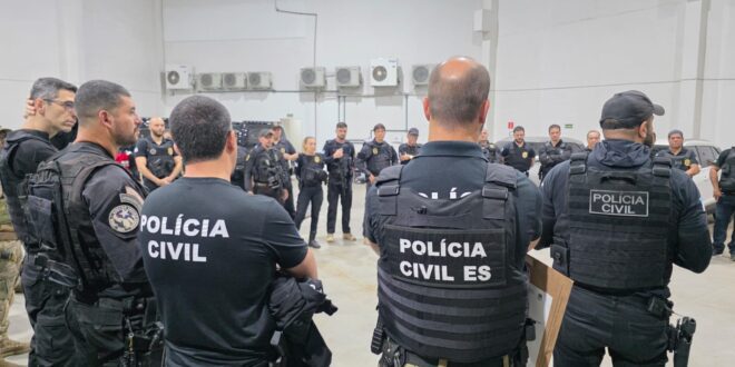 Polícia Civil deflagra operação contra organizações criminosas em Vila Velha