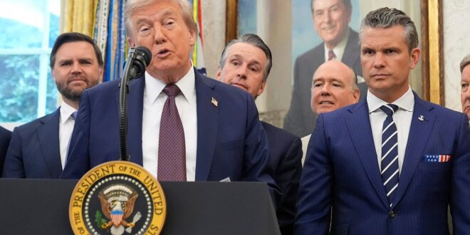 Trump responde aos críticos com contra -empregados através da política e guerras culturais em andamento