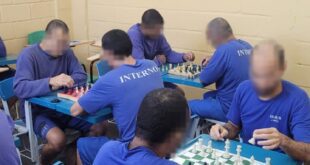 Projeto ‘Estratégias para a Vida’ utiliza xadrez como ferramenta educativa em unidade prisional de Cachoeiro de Itapemirim