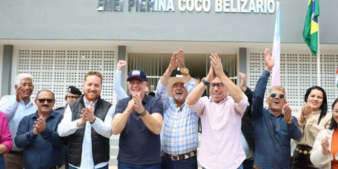 Estado inaugura novas escolas e primeira etapa de obras em centro de evento em Brejetuba