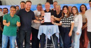 Casagrande entrega obras e anuncia novos investimentos em Governador Lindenberg