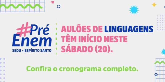 Sedu realiza nova rodada do curso preparatório Pré-Enem
