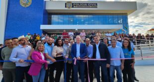 Governo do Estado inaugura obras de macrodrenagem e de nova Delegacia Regional e Sala Marias em Aracruz