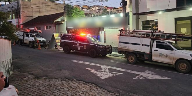 Ação conjunta flagra furto de energia elétrica em pizzaria em Cachoeiro de Itapemirim