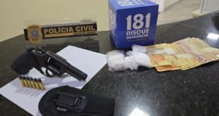 PCES cumpre mandado de prisão e apreende arma de fogo em ação no bairro Planalto, em Linhares