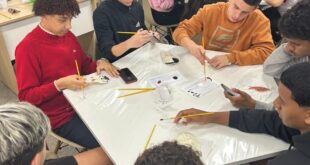 Estudantes da Escola Emílio Oscar Hülle exploram arte e ancestralidade em projeto sobre máscaras africanas