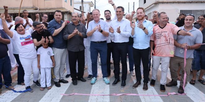 Governo do Estado inaugura obras de infraestrutura e anuncia novos investimentos em Marataízes