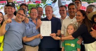 Governo do Estado anuncia novos investimentos e inaugura obras em Laranja da Terra