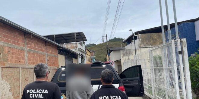 Polícia Civil prende em Guaçuí investigado por estupro de vulnerável cometido em Apiacá