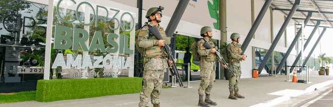 COP30:  integra plano estratégico de segurança