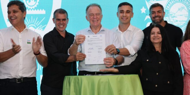 Governo do Estado autoriza obras de revitalização de praça e campo na Serra